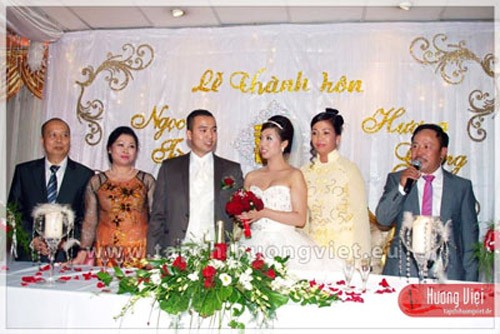 Đám cưới người Việt tại Đức - Nét Việt nơi đất khách  - ảnh 4